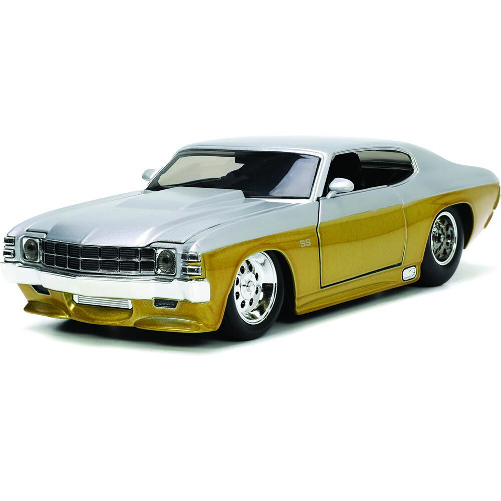 JADA TOYS 1/24 - Plymouth Cuda 1973 - 35498PUR - Métal Moulé - Neuf