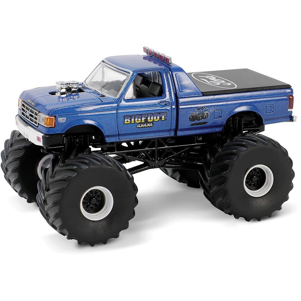 GREENLIGHT 29934 BIGFOOT #1 MONSTER TRUCK 1974 FORD F-250 1/64 DIECAST BLUE
