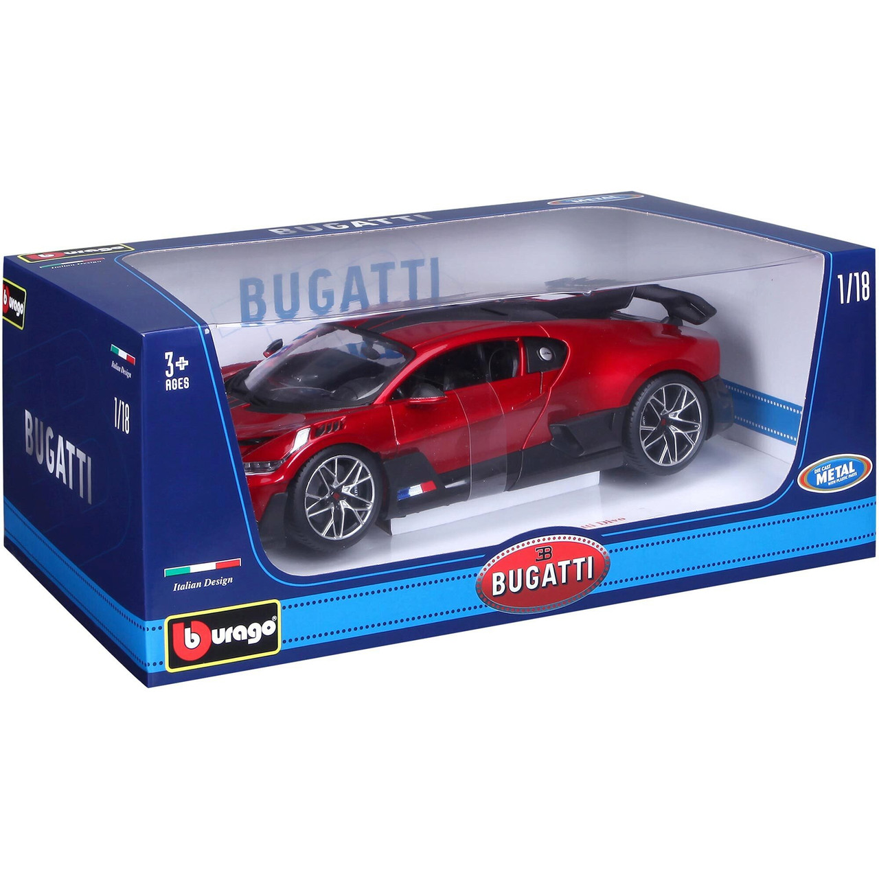 Bugatti Divo Red Diecast Model Car