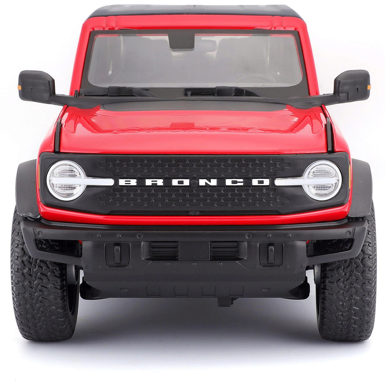 2021 Ford Bronco Wildtrak Red Diecast Model Truck | Maisto