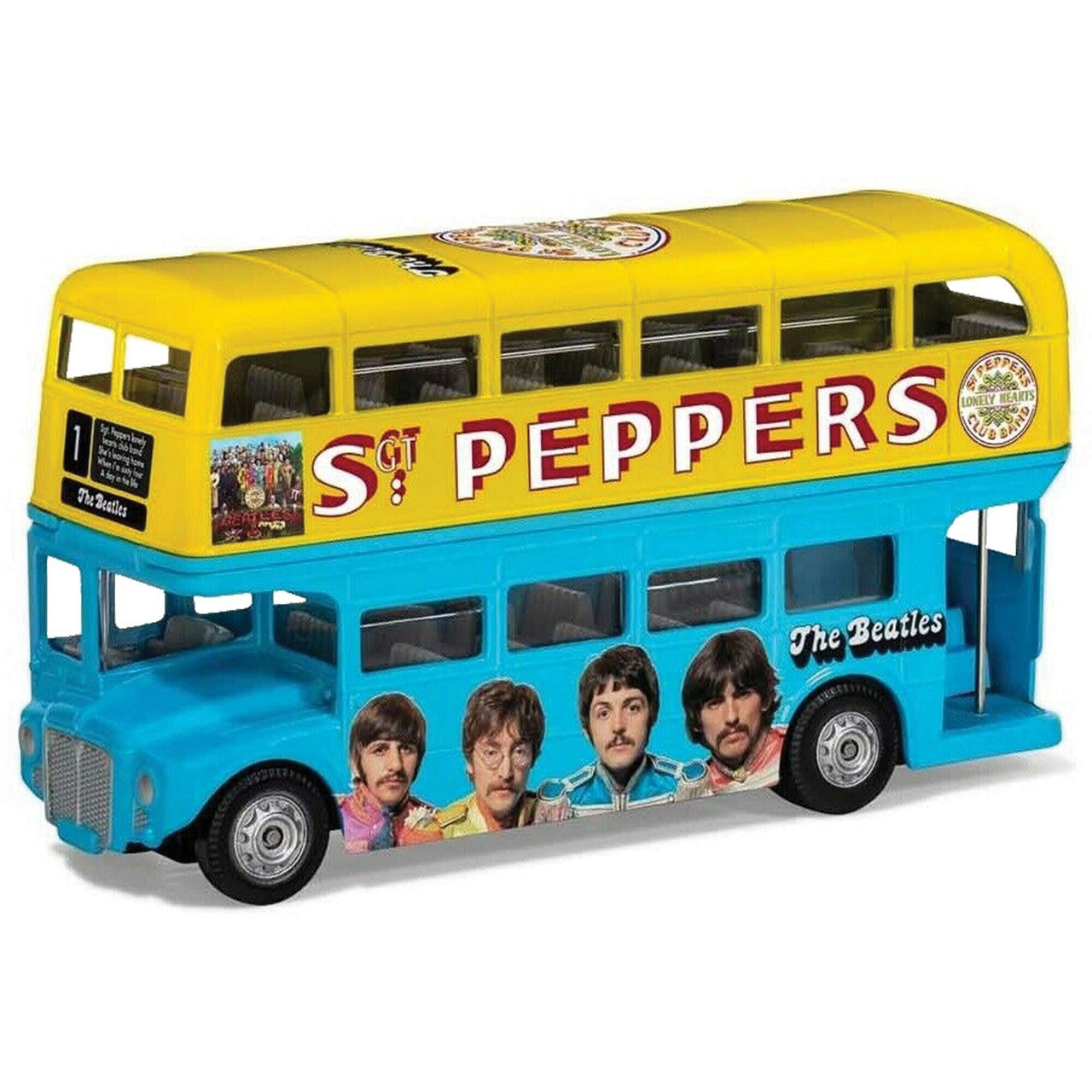 The Beatles London Bus Sgt. Pepper's Lonely Hearts Club Band