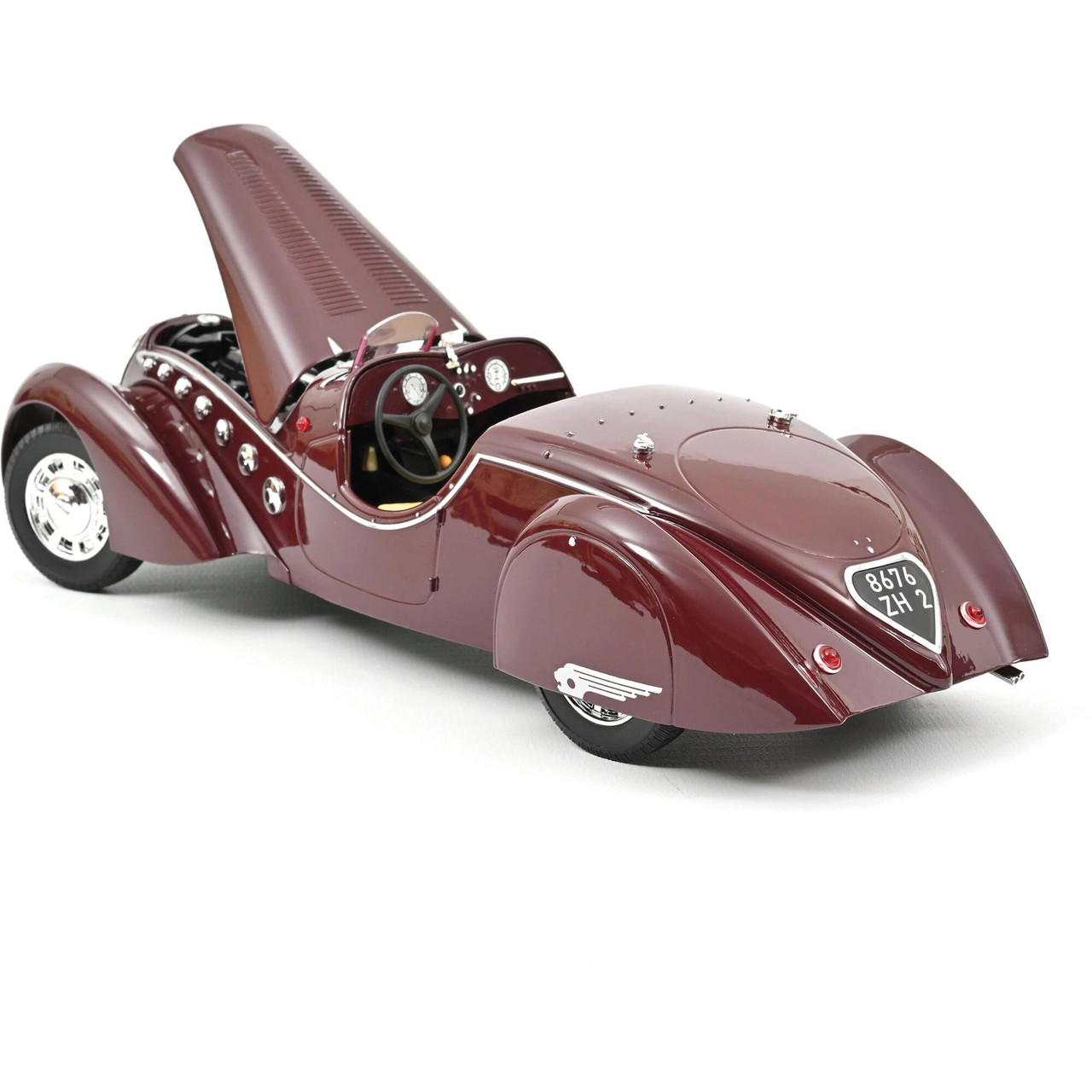 1937 Peugeot 302 Darl'Mat Roadster 1:18 Scale Diecast Replica Model by Norev