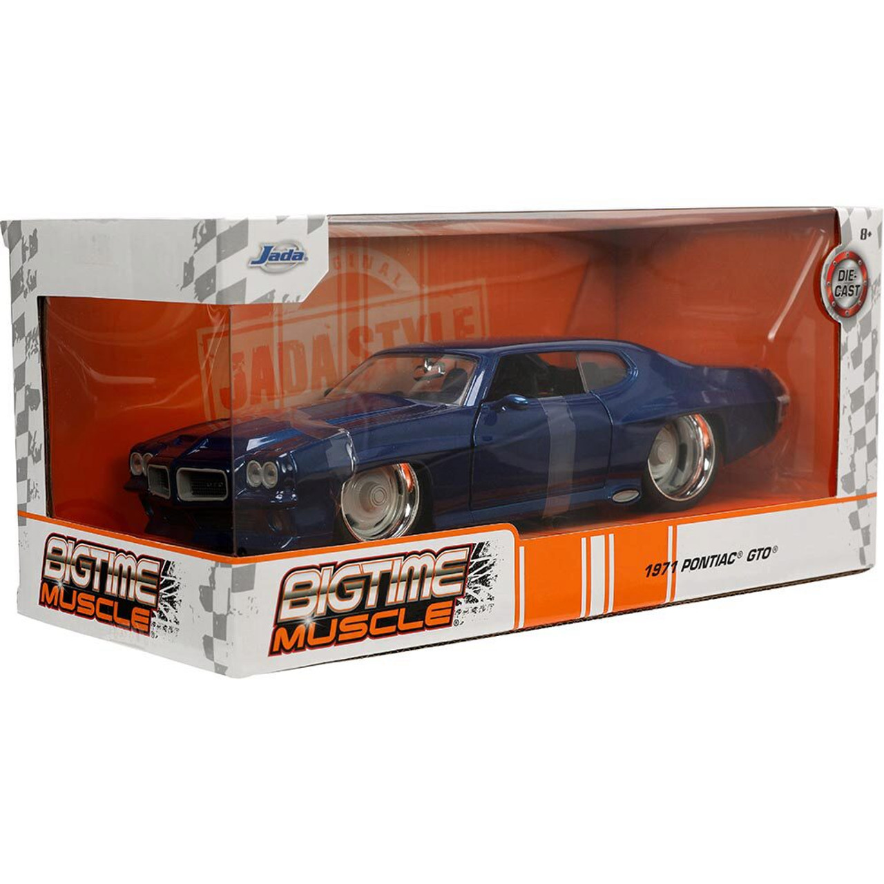 1971 Pontiac GTO Judge BTM Diecast Model Car | Jada Toys