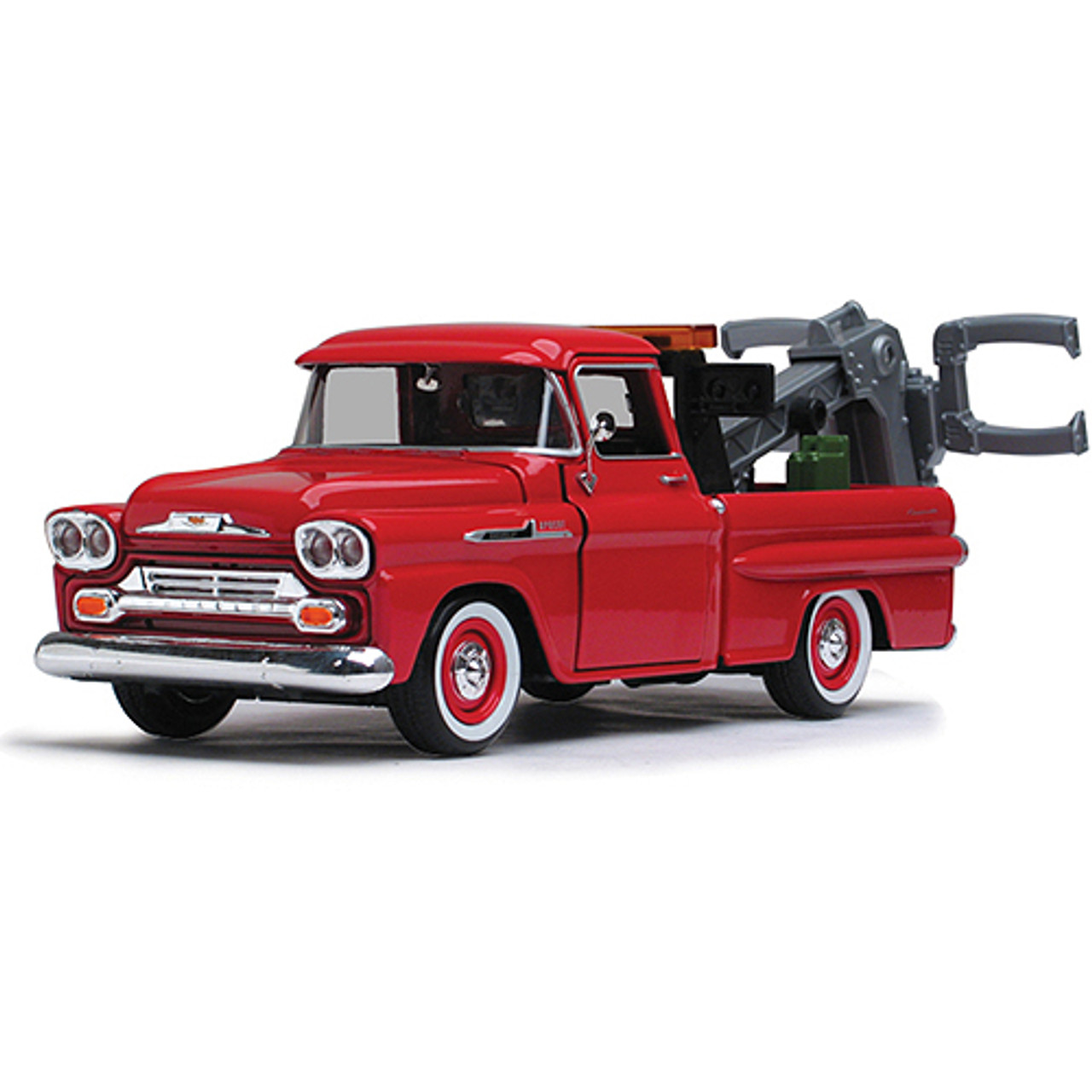 1958 Chevrolet Apache Tow Truck 1:24 Scale Diecast Model by