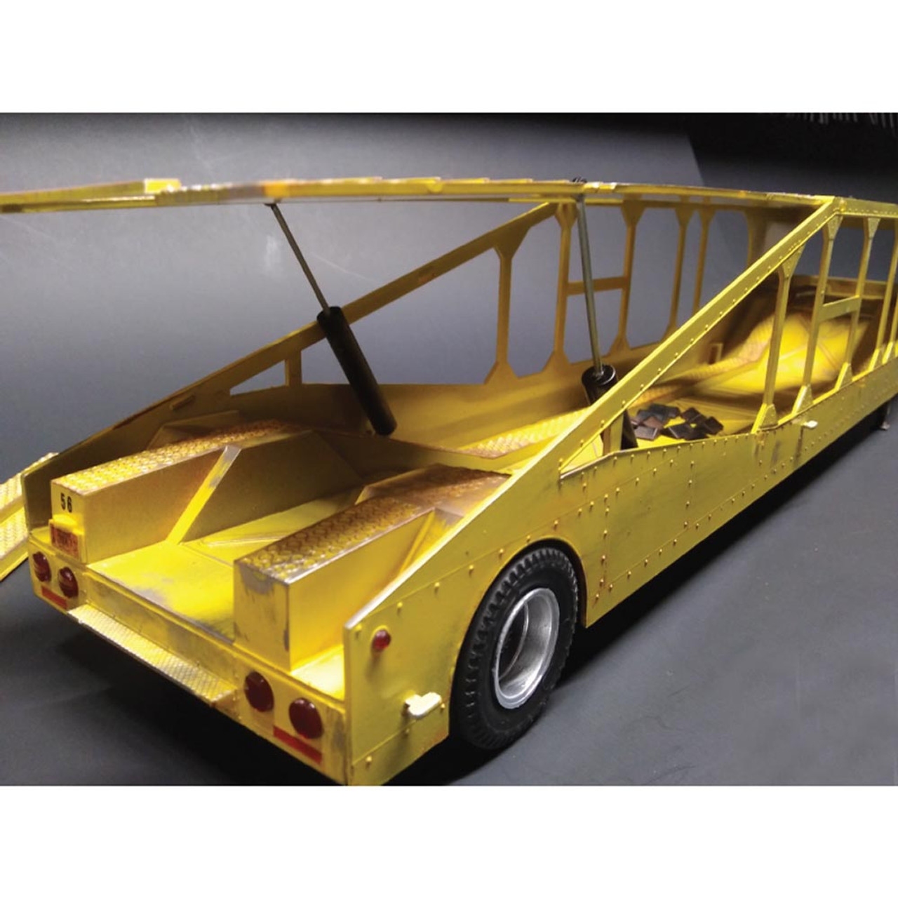 HAULAWAY TRAILER AMT 1/25　プラモデル 5-Car Haulaway Trailer 1:25 Kit Model Kit | AMT