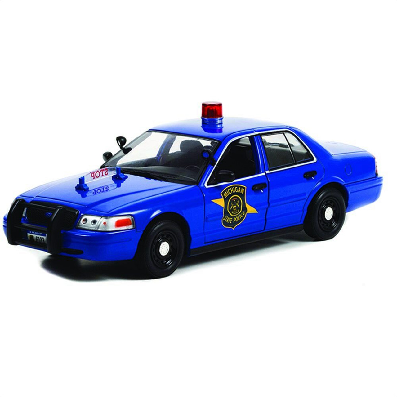 2008 Ford Crown Victoria Police Interceptor - Michigan State Police 1:24  Scale Diecast Model Car by Greenlight