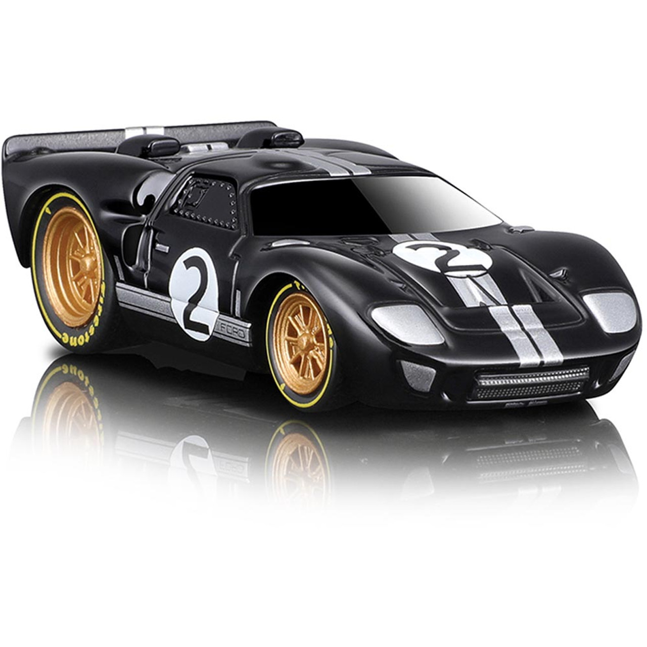 1966 Ford GT40 MK II Muscle Machine 1:64 Scale Diecast Model Car by Muscle  Machines