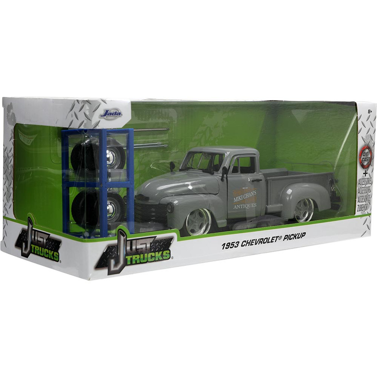 1953 Chevy Pickup Just Trucks w/ Tire Rack | Jada Toys