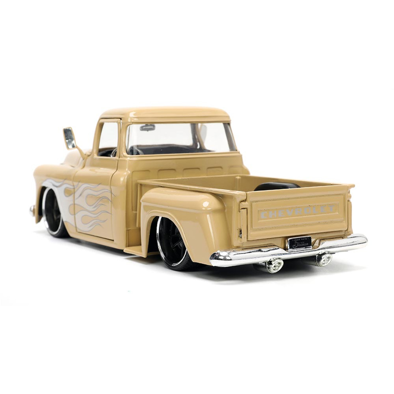 1955 Chevy Stepside Just Trucks w/ Tire Rack | Jada Toys