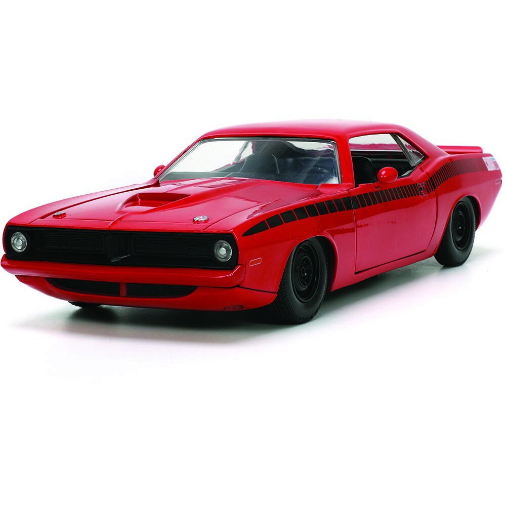 1973 Plymouth Barracuda Red Big Time Muscle | Jada Toys