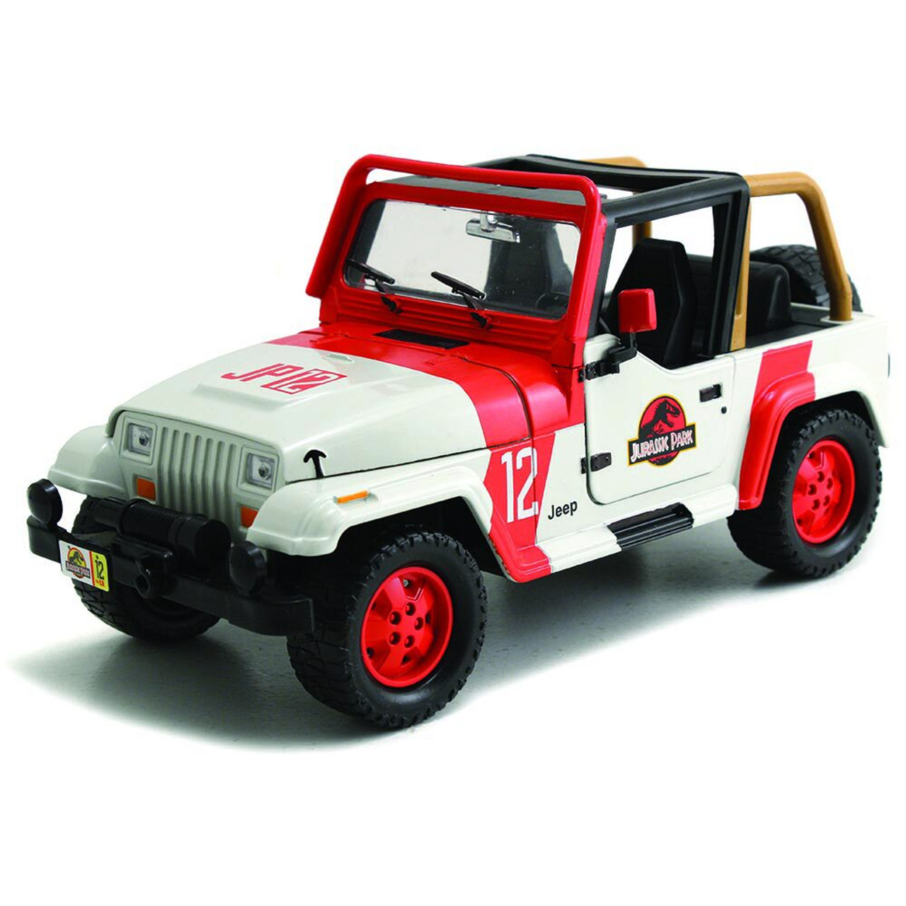 Jurassic World Jeep Wrangler 1:24 Scale Diecast Model by Jada Toys |  Fairfield Collectibles - The #1 Source For High Quality Diecast Scale Model  Cars