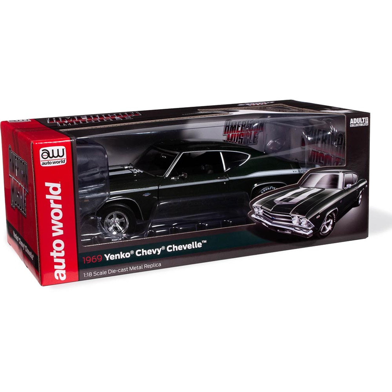 1969 Yenko Performance Chevy Chevelle Hardtop 1:18 Scale