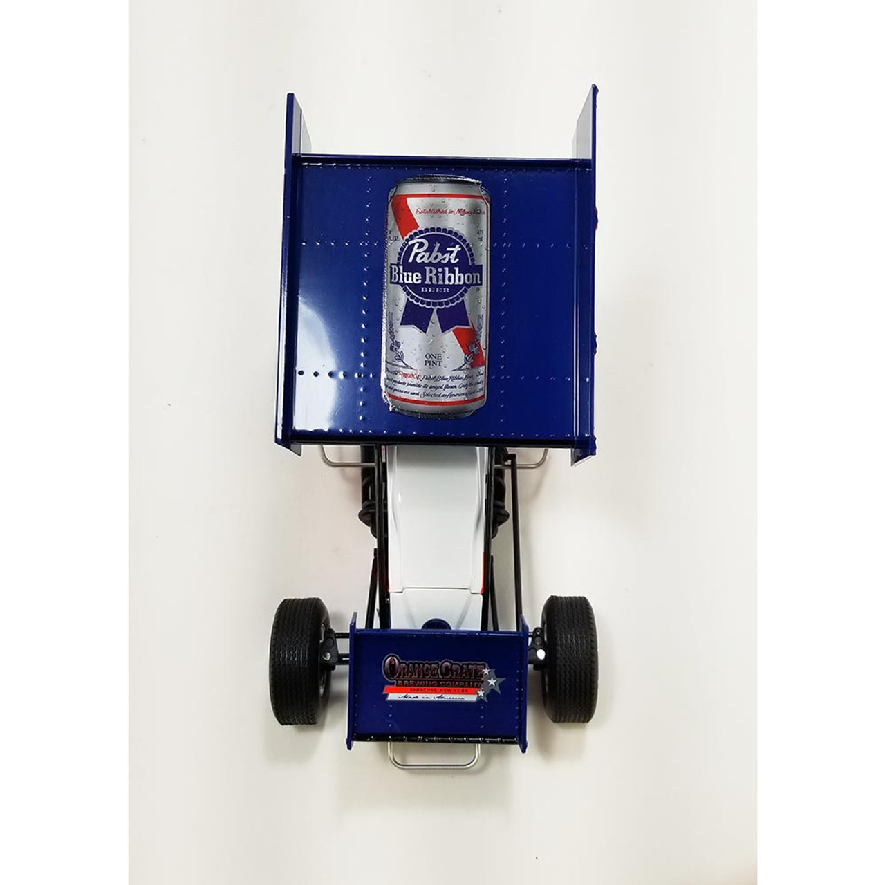 #5w Pabst Blue Ribbon World of Outlaws Winged Sprint Car - Lucas Wolfe 1:18  Scale Diecast Model Car by Acme