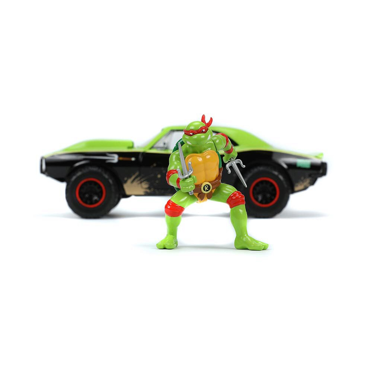 1967 Chevrolet Teenage Mutant Ninja Turtles Camaro with Raphael Figure