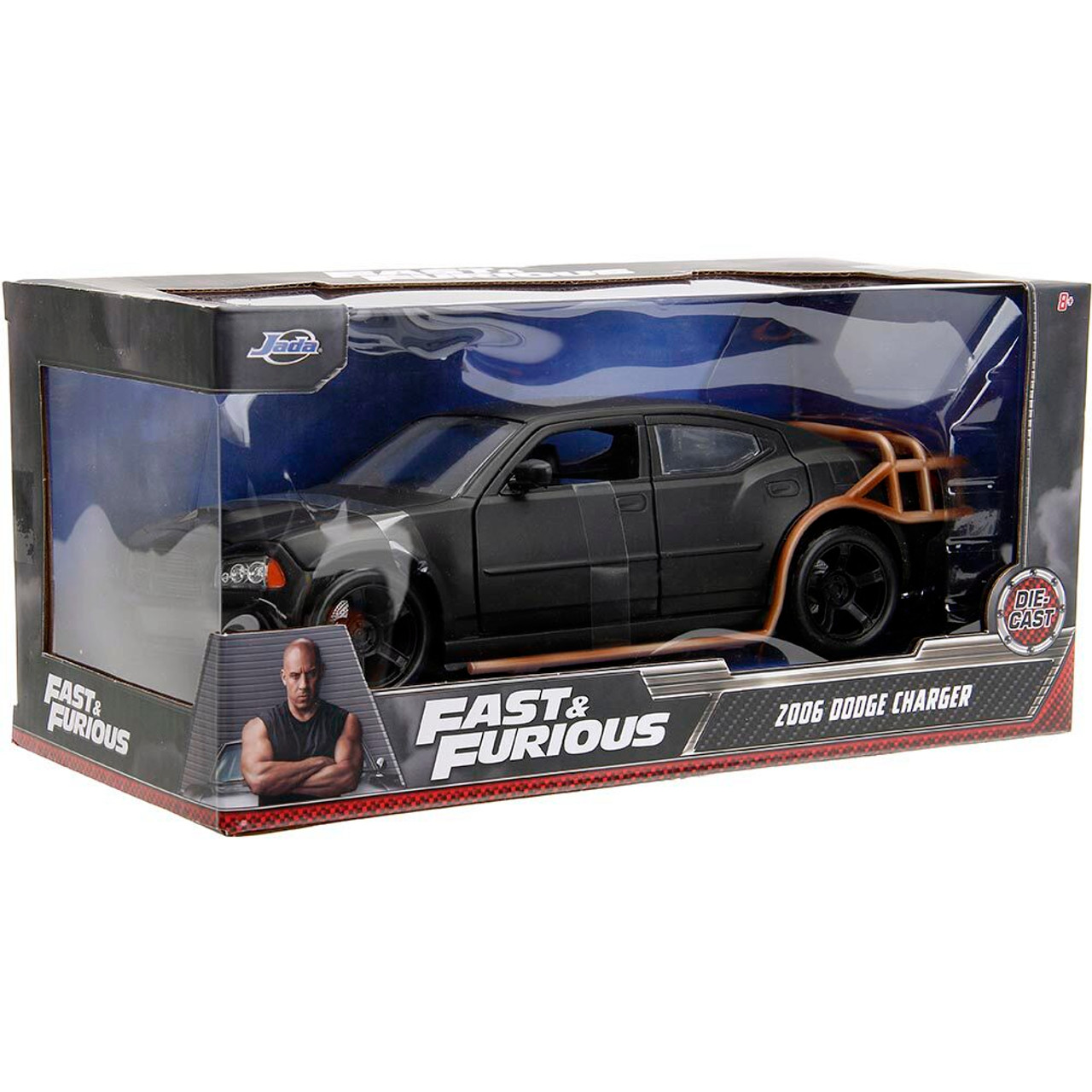 2006 Dodge Charger Fast & Furious Heist Car 1:24 Scale by Jada Toys