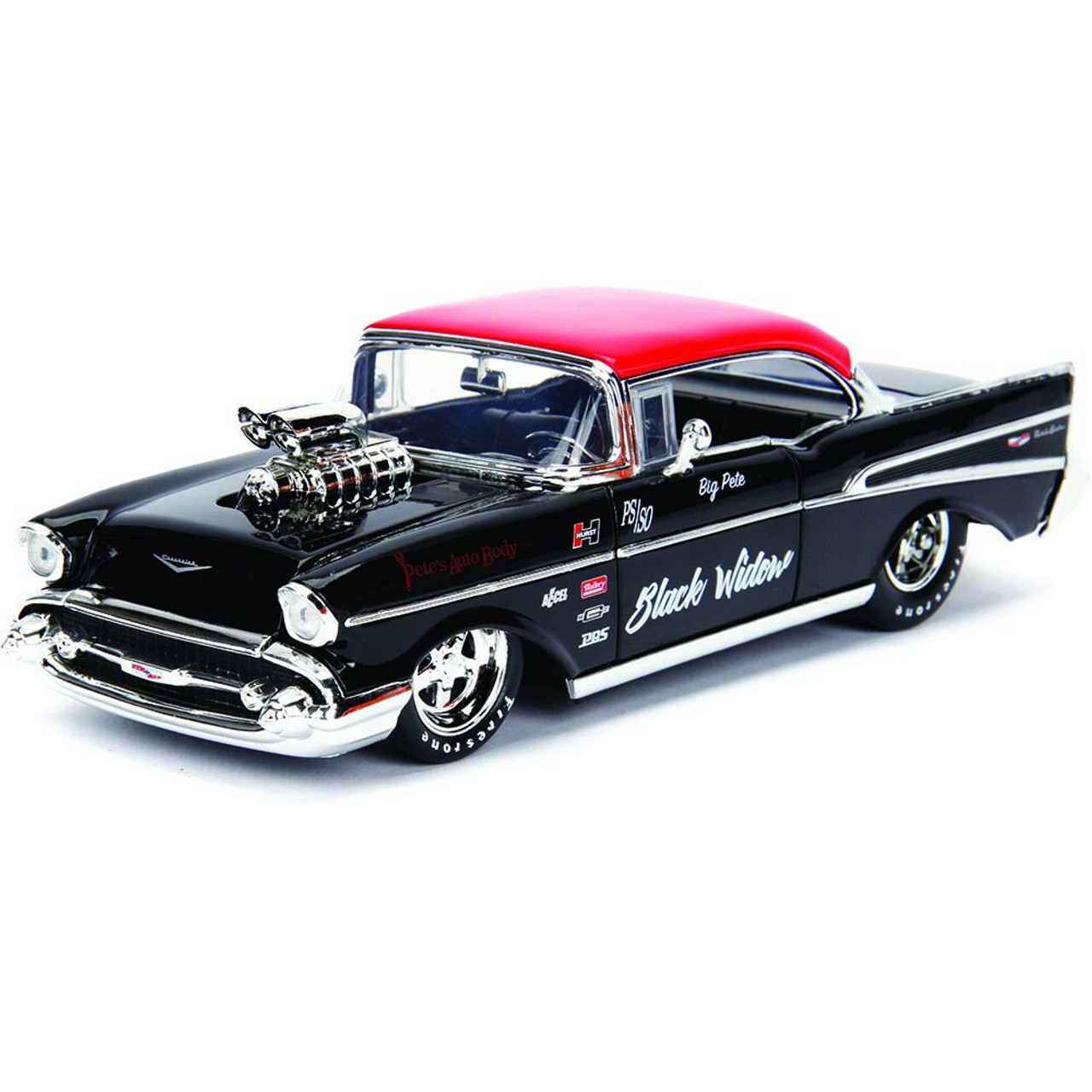 1957 Chevy Bel Air - Big Time Muscle 1:24 Scale Diecast Model by Toys | Fairfield Collectibles - The #1 Source For High Quality Diecast Scale Model Cars