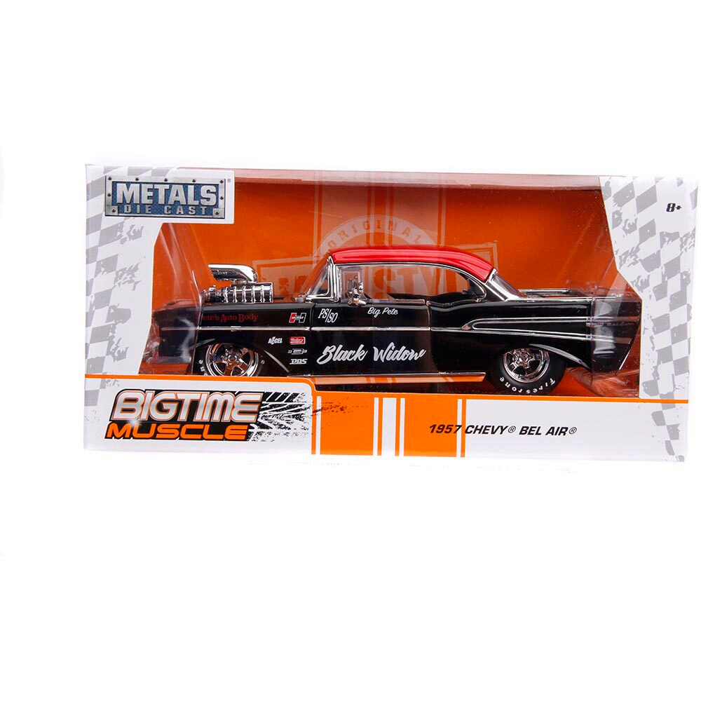 1957 Chevy Bel Air Big Time Muscle Diecast Model Car | Jada Toys
