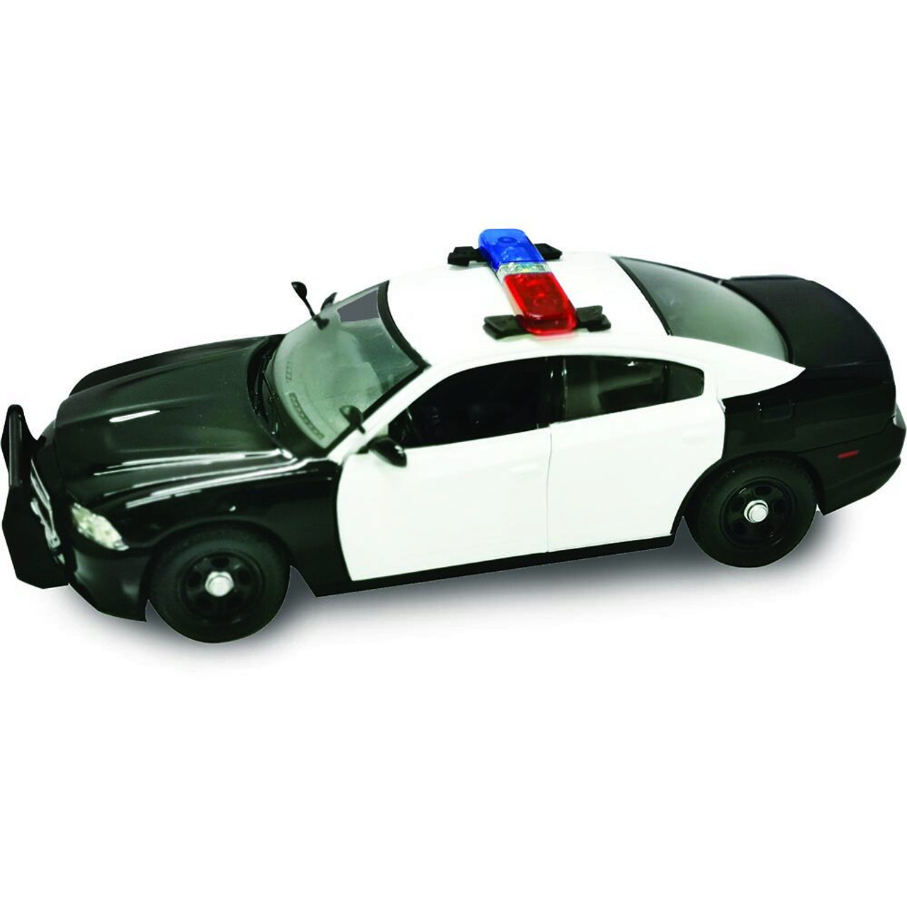 black charger police car