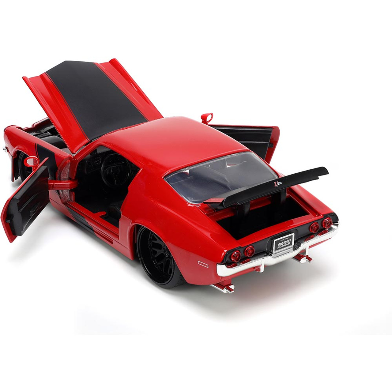 1971 Chevy Camaro BTM Red Diecast Model Car | Jada Toys