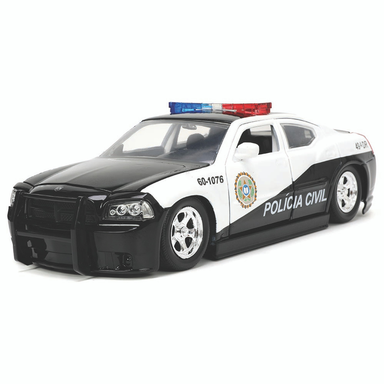 2006 Dodge Charger Police - Fast & Furious 1:24 Scale Diecast Model Car by  Jada Toys