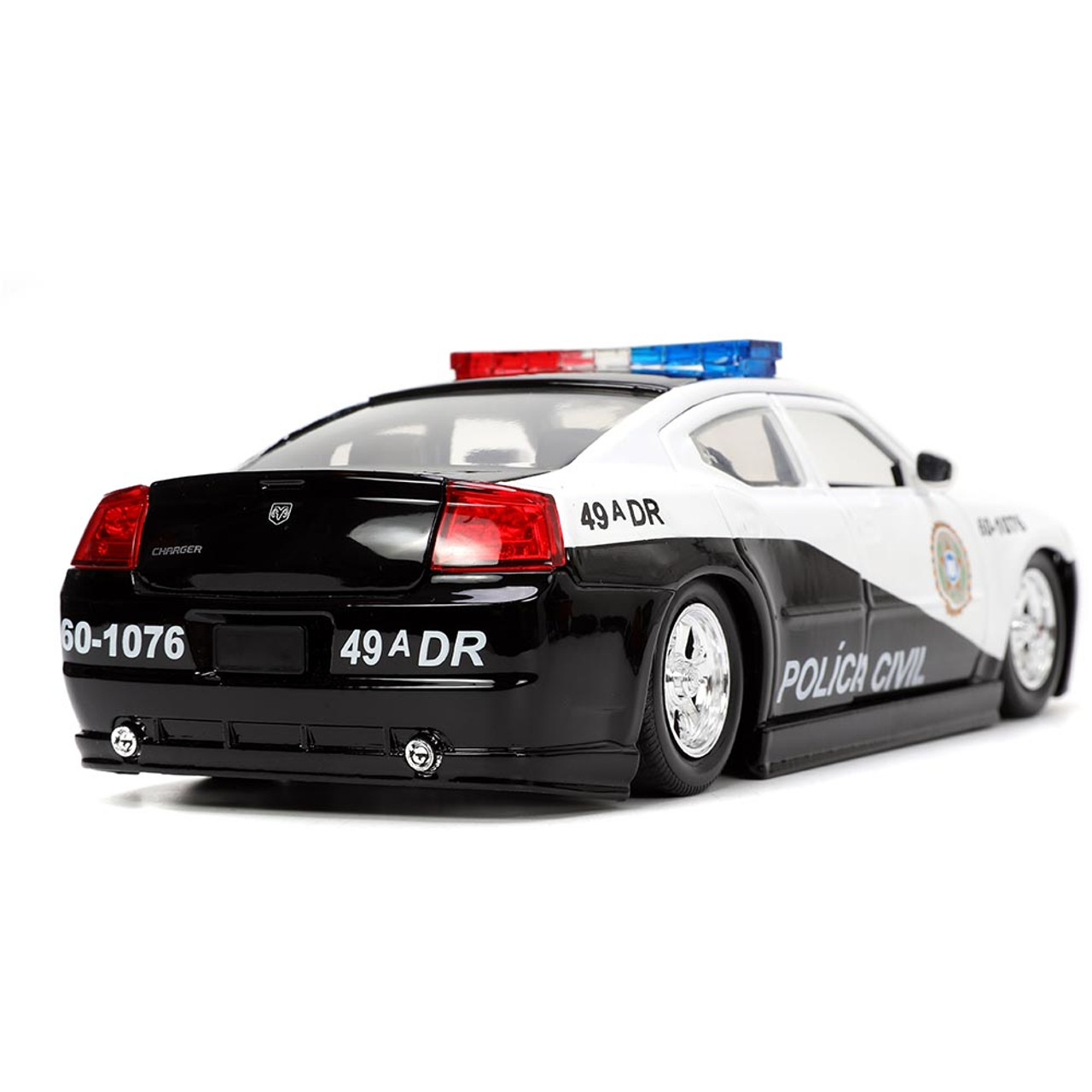 ミニカー FAST&FURIOUS POLICE CHARGER LIMITED Amazon.com: Fast & Furious 1:24 2006 Dodge Charger Police
