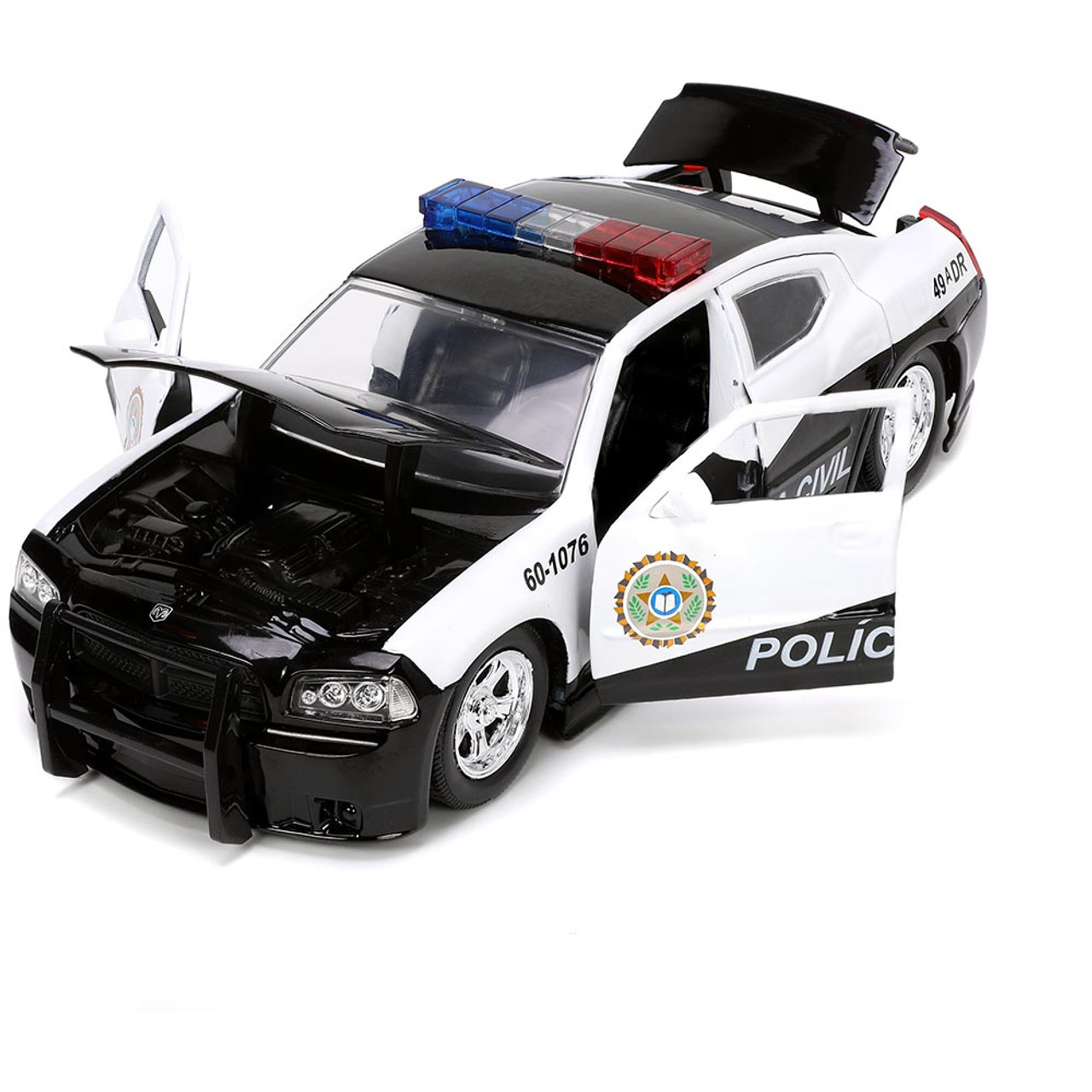 2006 Dodge Charger Police - Fast & Furious 1:24 Scale Diecast