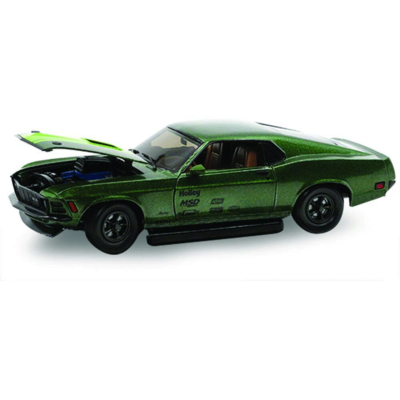 1970 Ford Mustang Mach 1 - 428 - Gloss Green 1:24 Scale Diecast Model Car  by M2 Machines