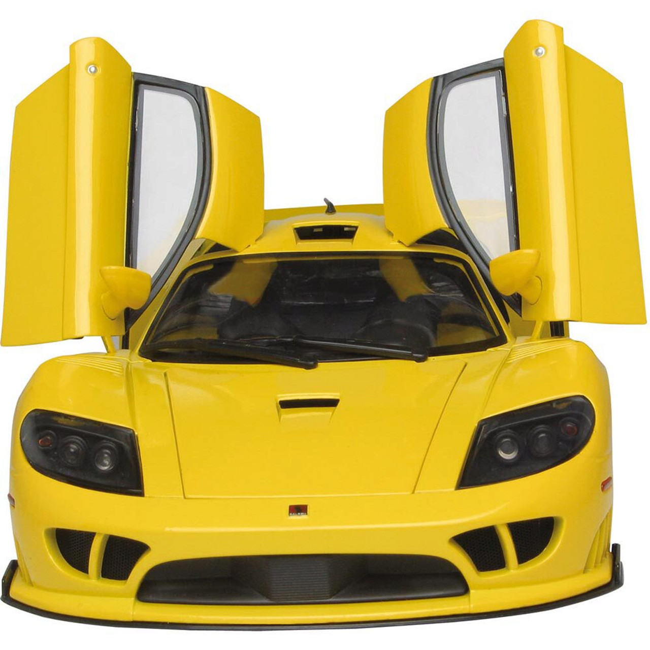 Saleen S7 Twin Turbo Yellow Diecast Model Car | Motormax