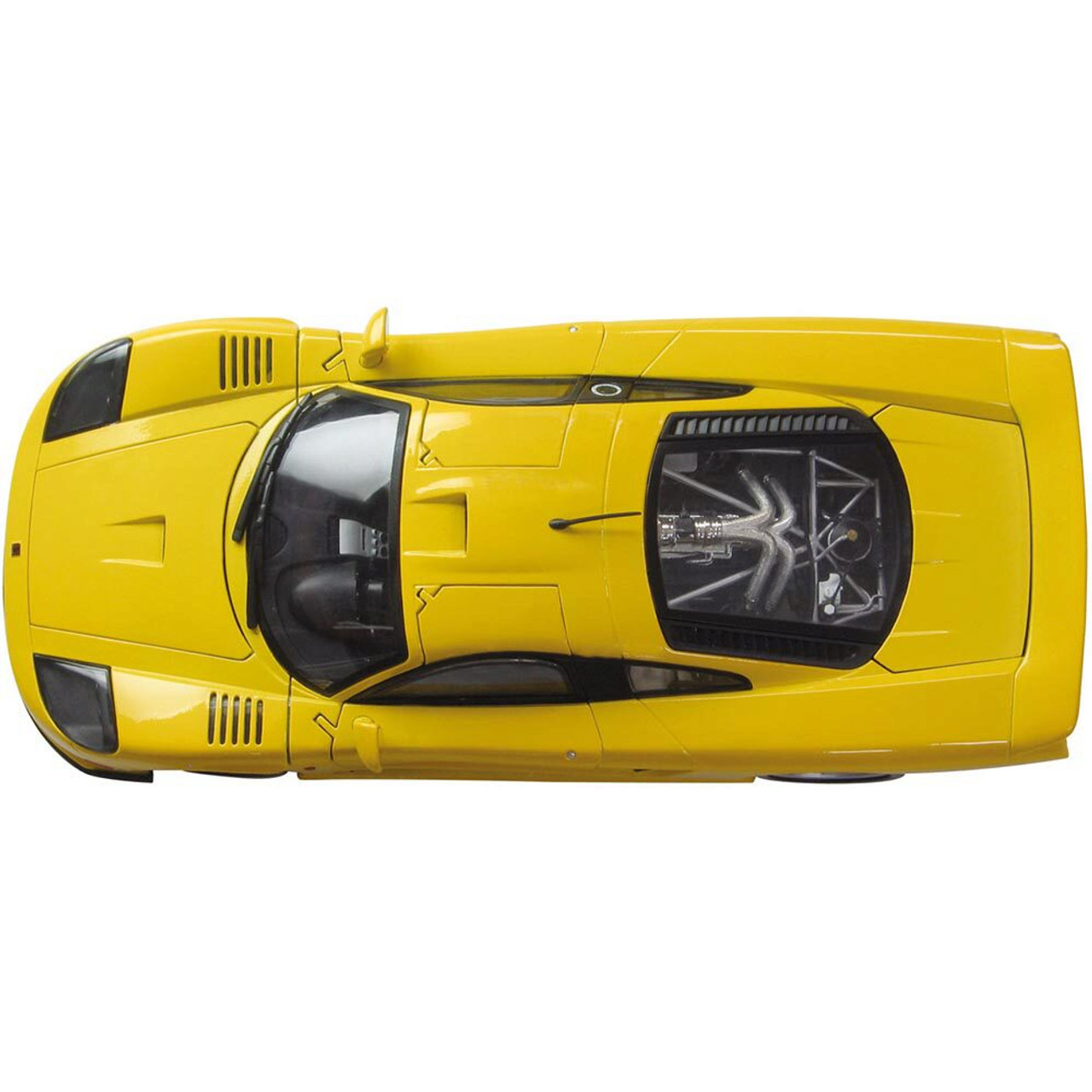 Saleen S7 Twin Turbo - Yellow 1:12 Scale Diecast Model Car by Motormax