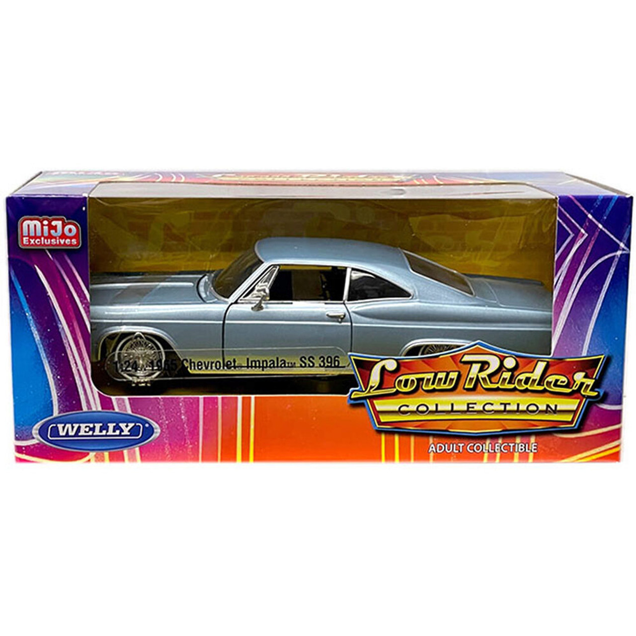 ウェリー 1/24 1965 シボレー インパラ SS 396 - BLUE Amazon | WELLY 1/24 ローライダー シボレー インパラ SS 396