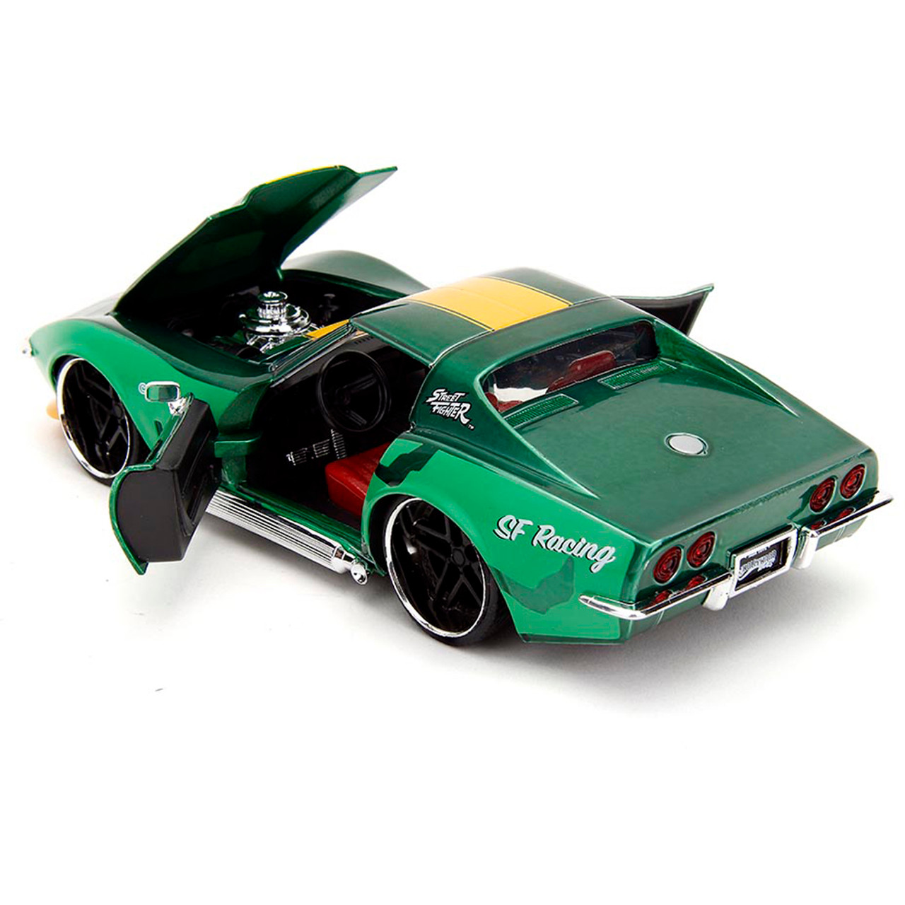 Street Fighter, Cammy & 1969 Chevrolet Corvette Stingray, 1:24