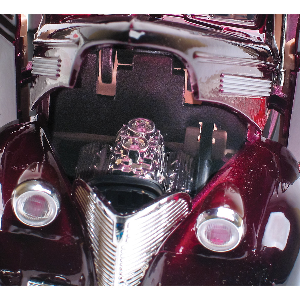 1939 Chevy Coupe Burgundy Diecast Model | Motormax