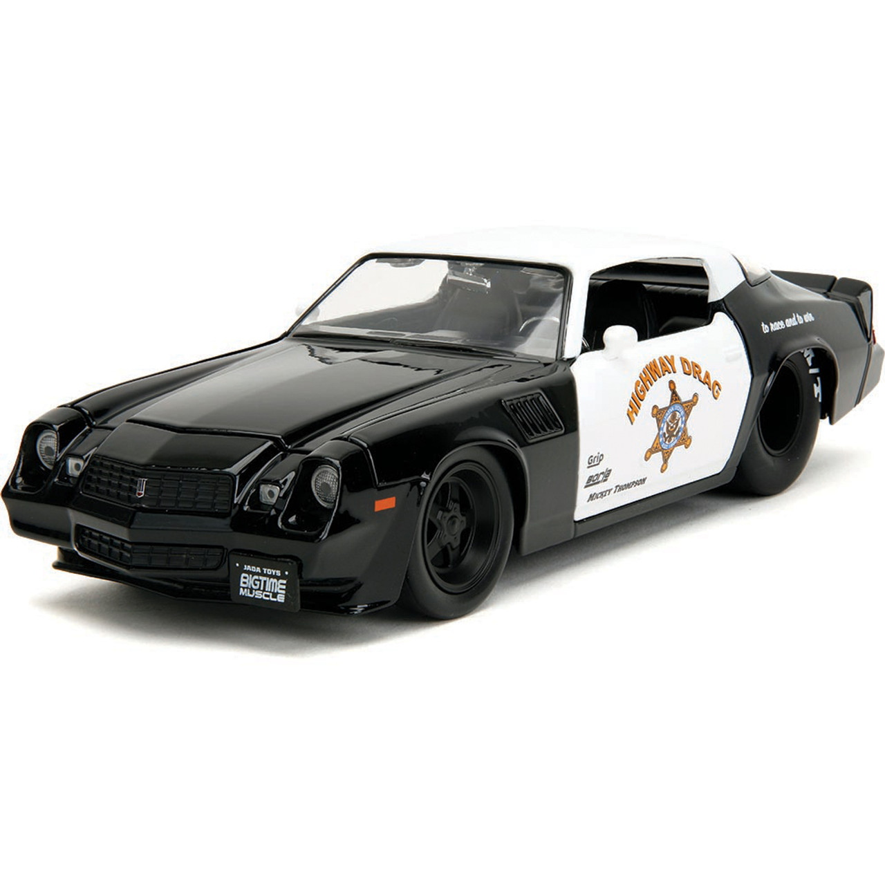 1979 Chevy Camaro Z/28 Police Car 1:24 Scale Diecast Model Car by Jada Toys