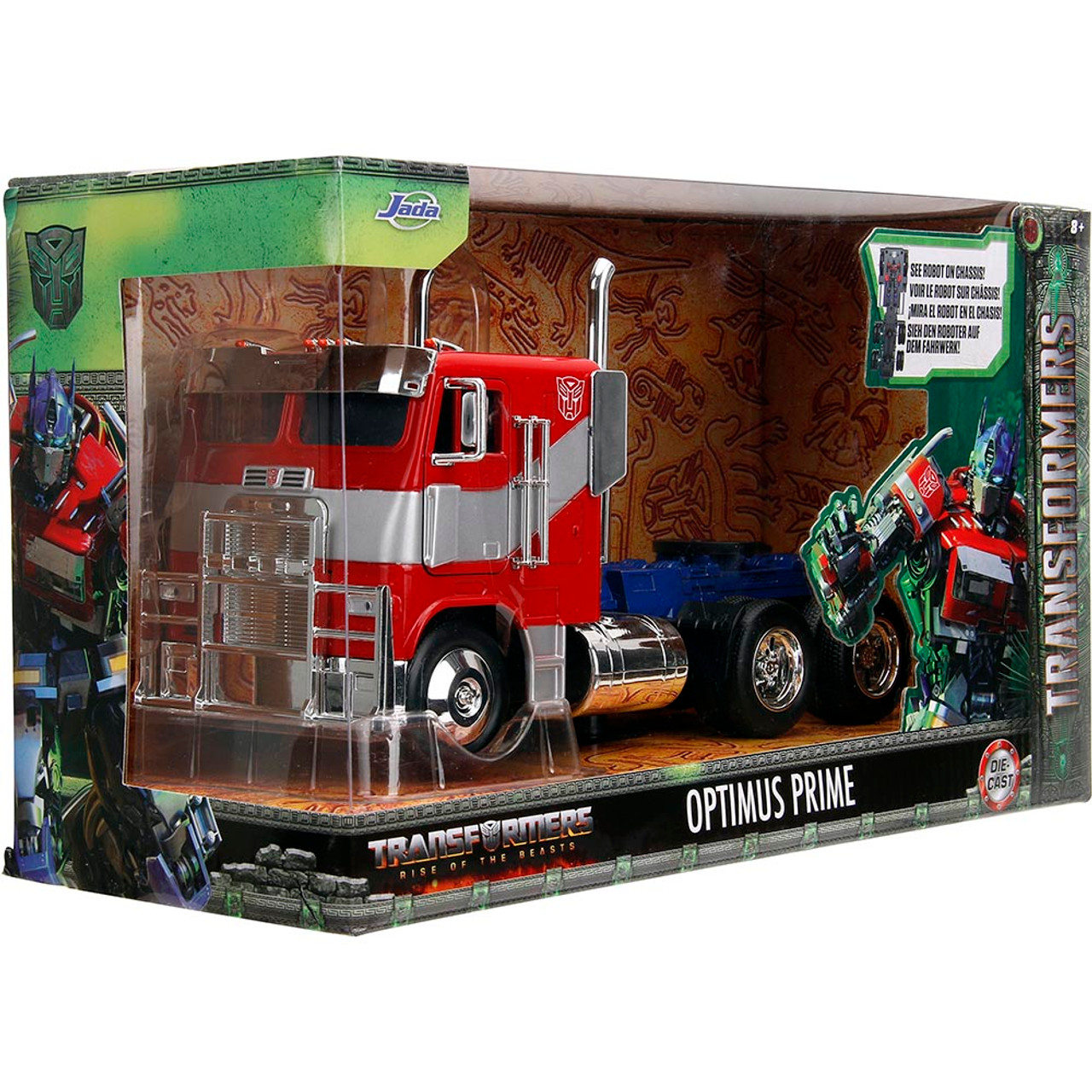 Transformers 7 Optimus Prime Diecast Model Truck | Jada Toys