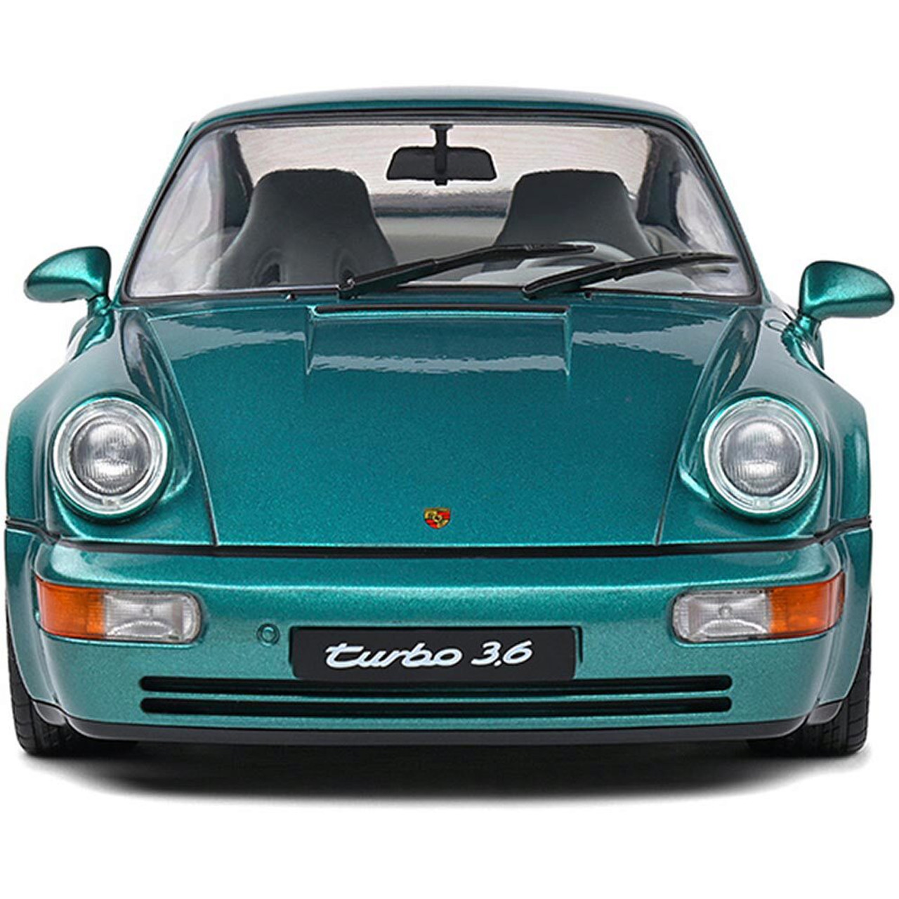 1991 Porsche 964 Turbo Green Diecast Model Car | Solido