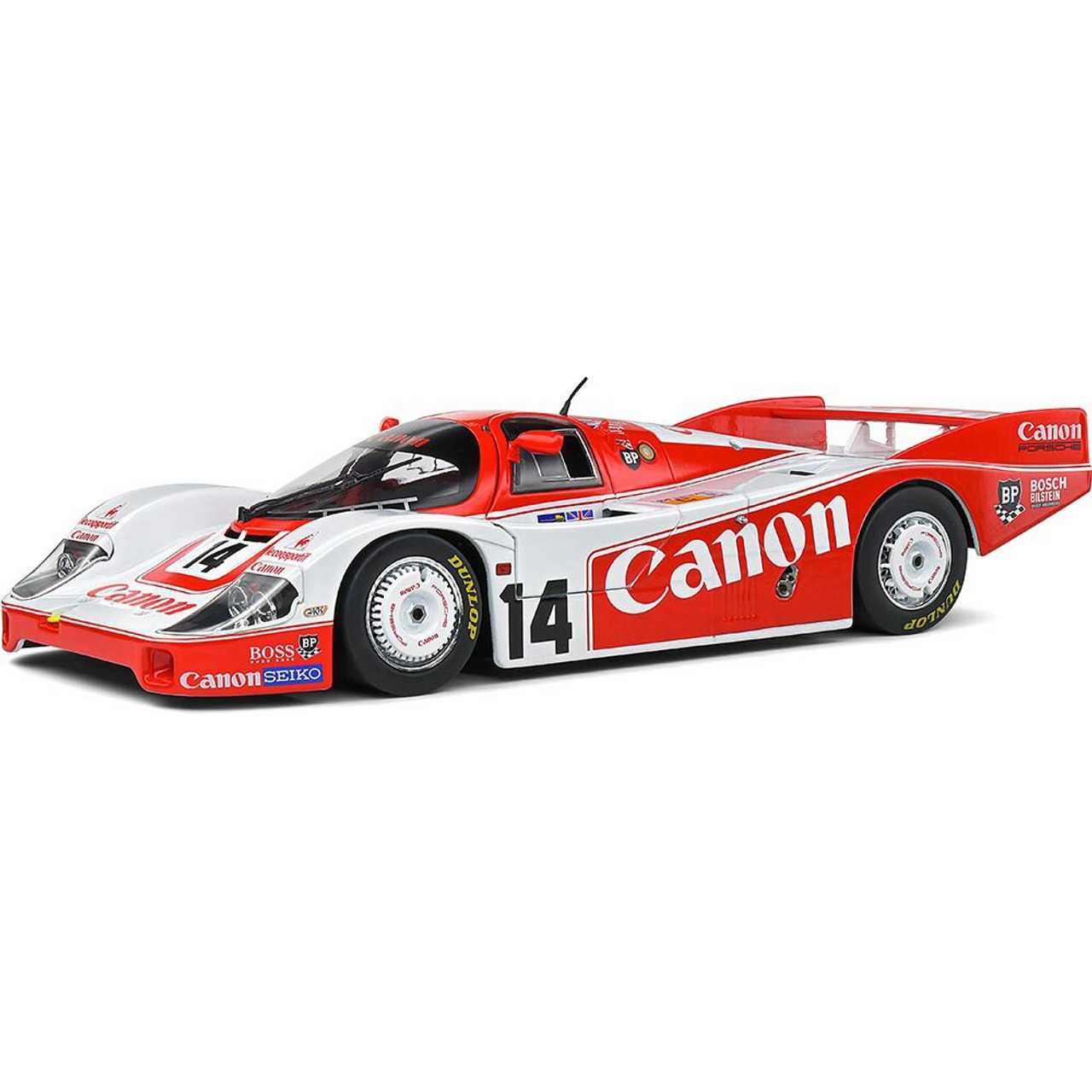 1983 Porsche 956LH - Red 24H Le Mans 1:18 Scale Diecast Replica Model by  Solido