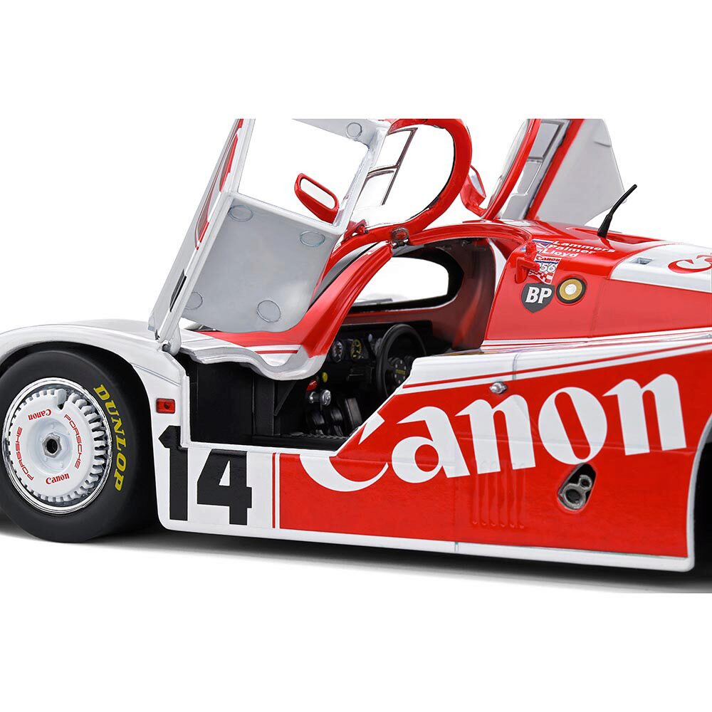 1983 Porsche 956LH - Red 24H Le Mans 1:18 Scale Diecast Model by Solido