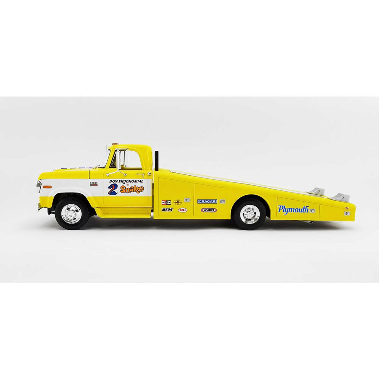 1970 Dodge D-300 Ramp Truck - The Snake 1:18 Scale Diecast Model Truck by  Acme