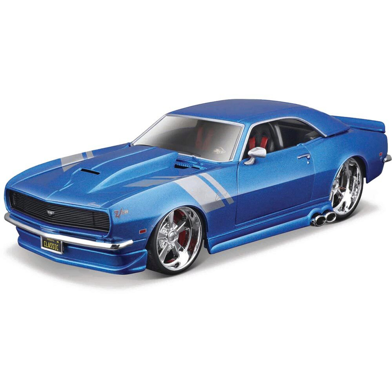 1967-2021 Chevrolet Camaro ZL1 Die-Cast 1:24, Blue - Auto