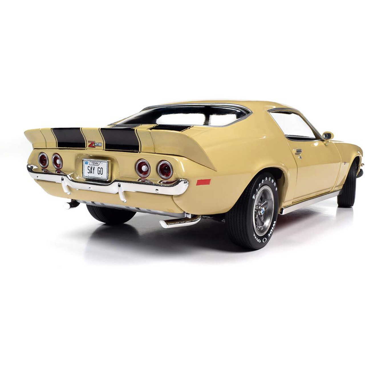 希少 オートワールド 1/18 1972 カマロ camaro クリームイエロー 希少 オートワールド 1/18 1972 カマロ camaro クリームイエロー