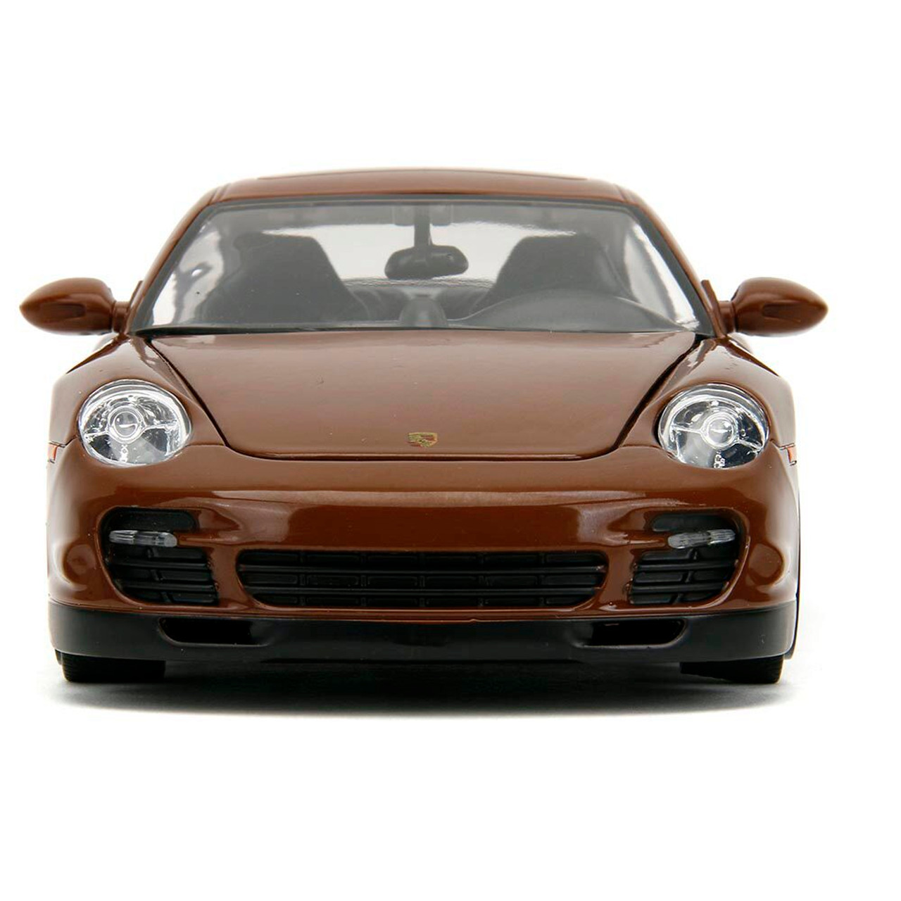 2007 Porsche 911 Turbo w/Brown M&M's Figure 1:24 Scale Diecast Model Car by  Jada Toys