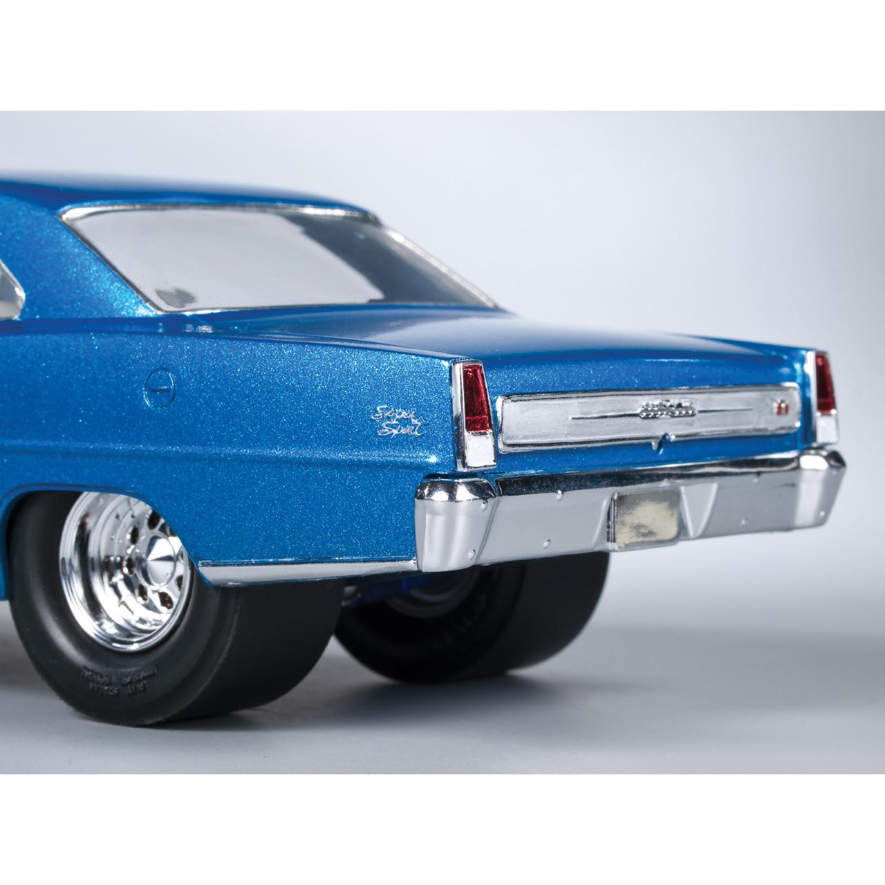 1966 Chevy Nova Pro Street Rod 1:25 Scale Model Kit by AMT