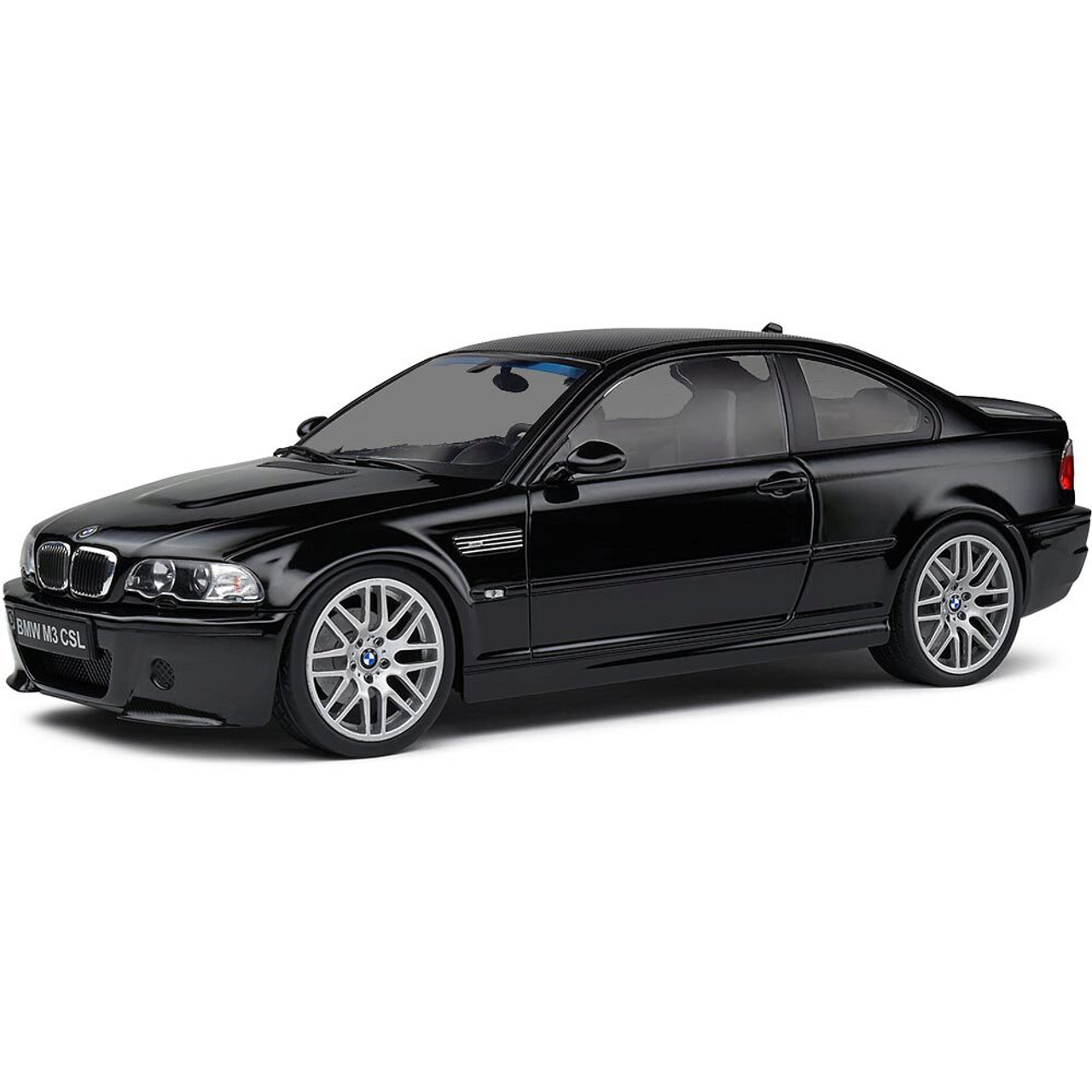 2003 BMW E46 CSL Black Diecast Model Car | Solido