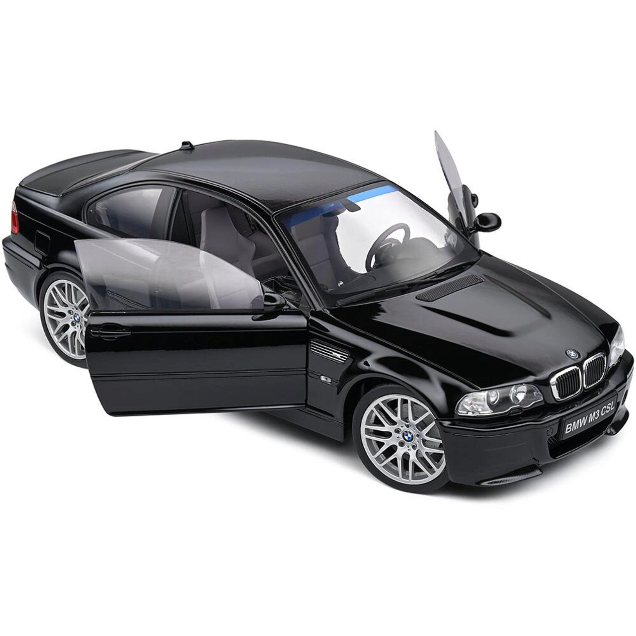 2003 BMW E46 CSL Black Diecast Model Car | Solido