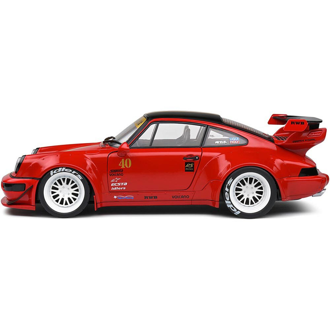 2021 RWB Body Kit Red Diecast Model Car | Solido