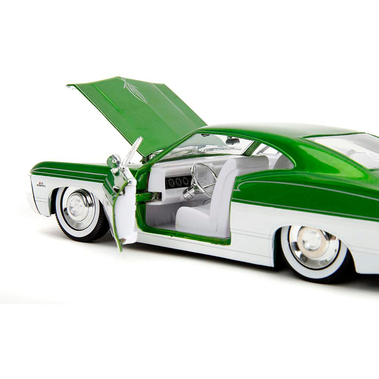 1967 Chevy Impala 2-Door Green Diecast Model Car | Jada Toys