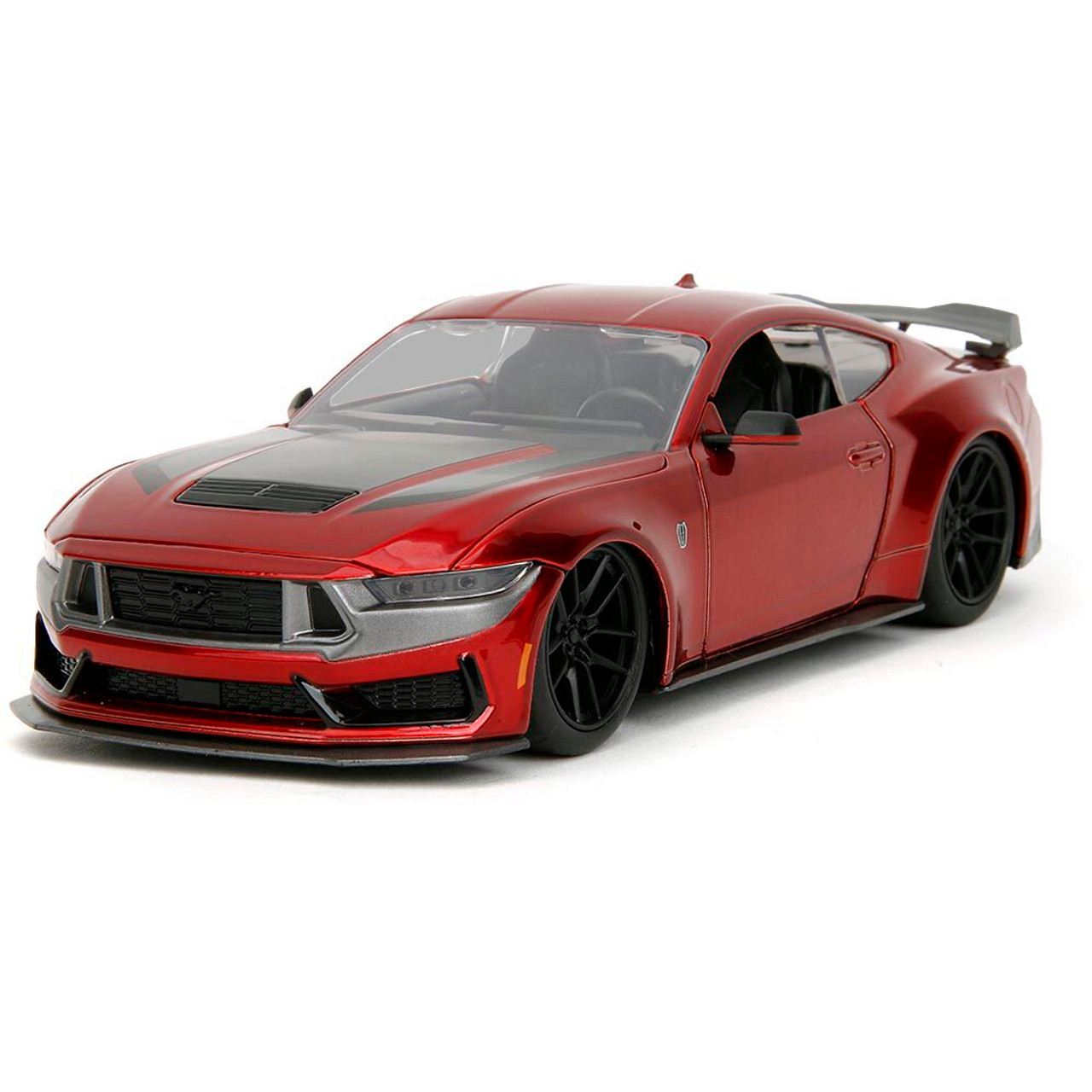 2024 Ford Mustang Dark Horse Candy Red Diecast Model Car