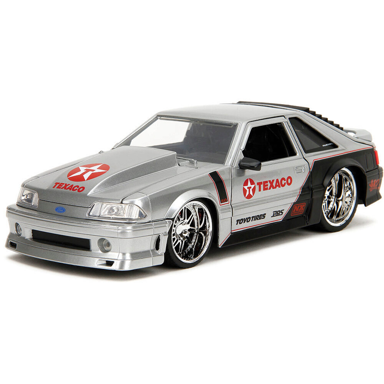 1989 Ford Mustang GT Texaco Diecast Model Car | Jada Toys
