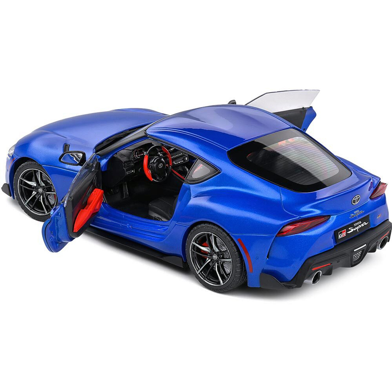 ソリド　1/18 トヨタ GR Supra ミニカー Amazon.com: Solido 1:18 Toyota GR Supra Blue 2021 : Toys & Games