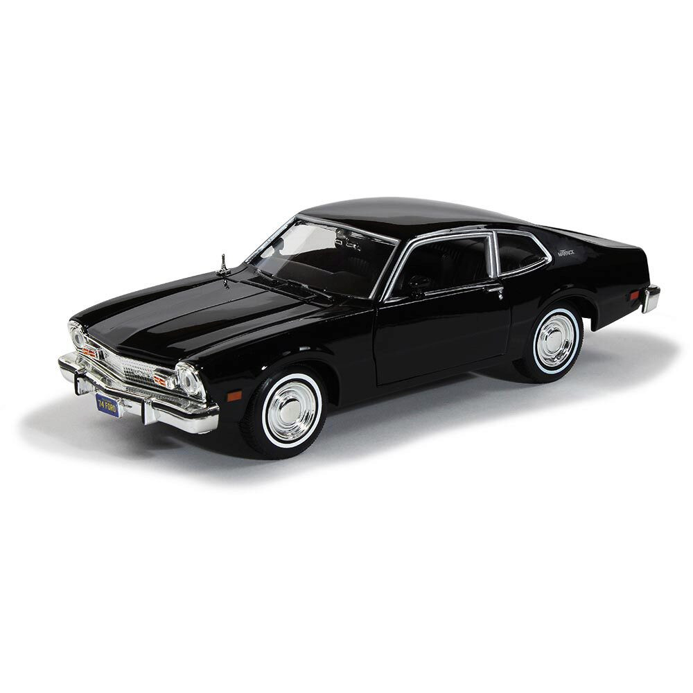Forgotten Classics Ford Maverick Black Diecast Model Car | Motormax
